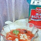 無添加　無加調の　豆とやさいのスープ